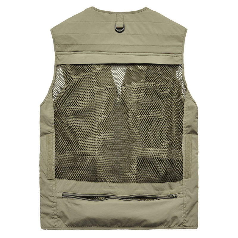 Mens Utility Vest Jacket With Sleeves