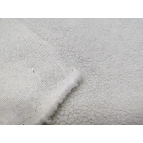 100% Polyester Sherpa Fleece Plain Dyed Fabric