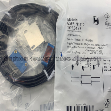 Jualan Panas: Asal GSE6-N1211 &amp; GSE6-P1211 Sensor suis fotoelektrik baru