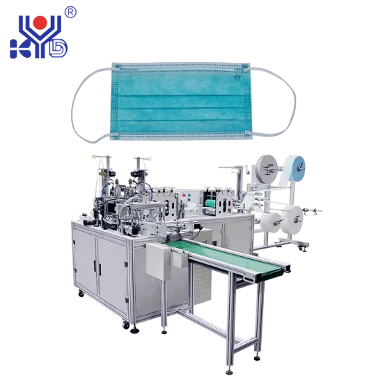 Automatic Disposable Medcial 1+1 Face Mask Making Machine