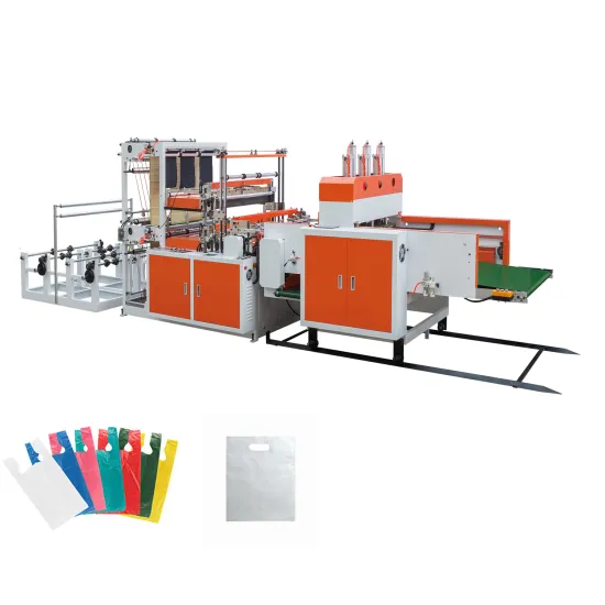 High-Quality Double Bottom Seal Bag Machine for Efficient T-Shirt Bag Cutting and Packaging Solutions