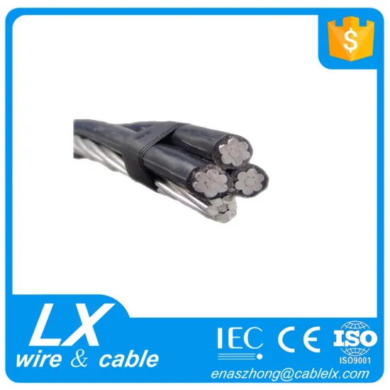 electrical PVC insulated aerial bundled cable