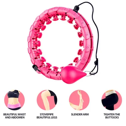 Amazon's Top Selling Adjustable Weighted Hula Hoops for Fitness, Weight Loss, and Adult Exercise