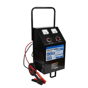 STC1212 2/10/40/200Amps 6V&12V Manual Wheel Car Battery Charger with Engine Starter and Tester
