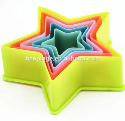 Decorative mouldings/moulds making star cookie mould