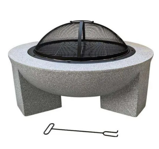 Outdoor garden MGO firebowl fire pit BBQ grill