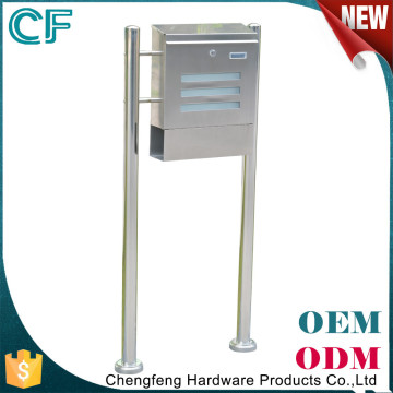 High Durability Stainless Steel Free Standing Letterbox Suppliers letterbox