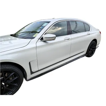 3K True Carbon Fiber Side Skirts - Factory Direct BMW 7 Series G11 G12 Body Kit
