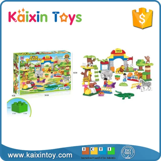 10203268 Best selling good quality DIY zoo(105pcs)