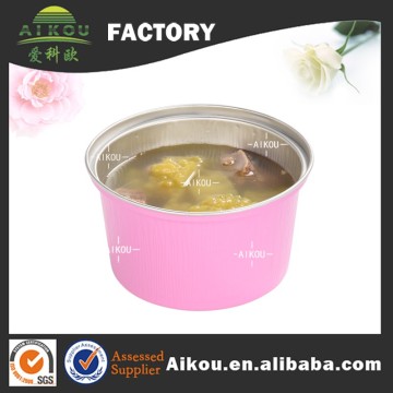 Restaurant use disposable foil soup cups China supplier
