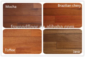 different stain of tuan solid wood flooring