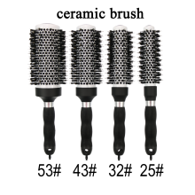 Nylon and Boar Bristle Round Brush untuk Styling