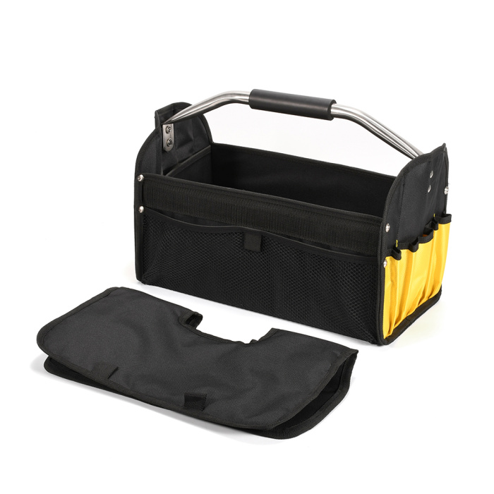 Sac à outils en acier pliable 600D Oxford en tissu pliable