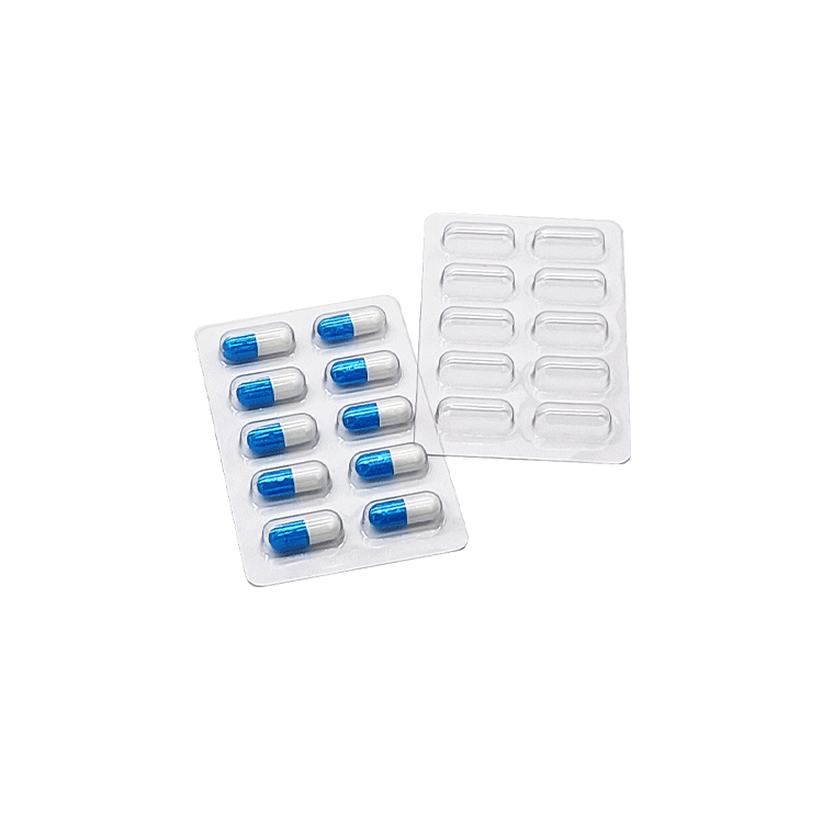 Pharmaceutical Capsules Blister Tray Pills Plastic Packaging