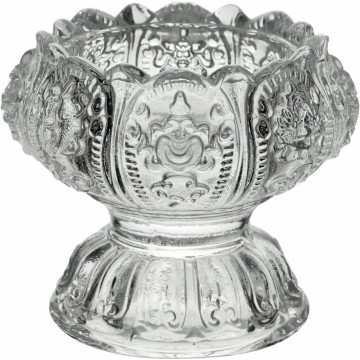 Luxuriöser Kerzenhalter aus Glas
