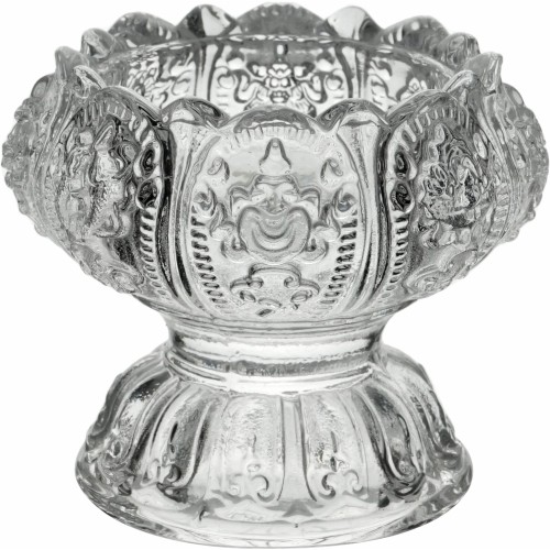 Luxuriöser Kerzenhalter aus Glas