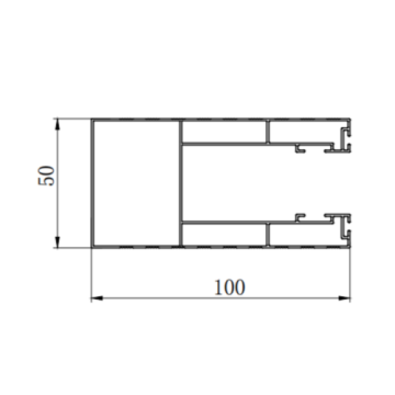 Kitchen roller shutter door aluminum profile extrusion dies