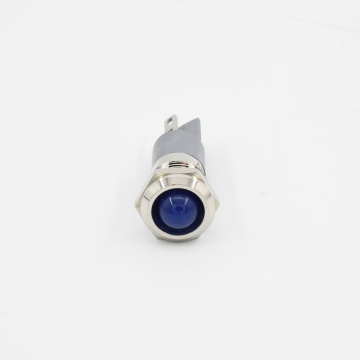 Su geçirmez Endüstriyel Metal İtme Düğmesi Anahtarı LED Göstergesi 12mm-19mm IP67 220V 5A
