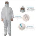 Multiguard Disposable Overalls Hood  Booties anti-virus