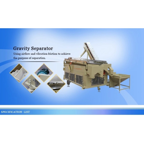 Đậu nành tách Gravity Separator