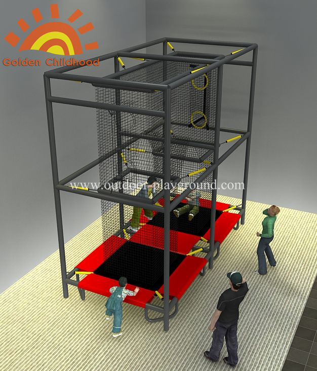 Indoor Aeroball Trampoline Playground