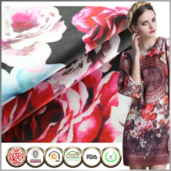 New design Oeko-Tex Standard 100 Polyester Cheap poly satin fabric