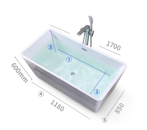 Modern Corner tub,hydromassage free standing