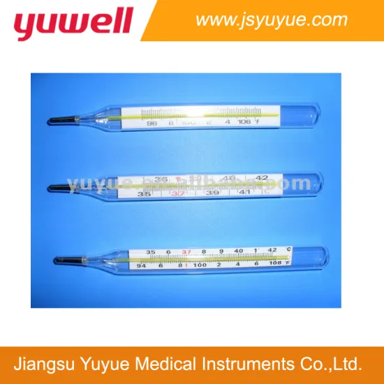 Armpit mercury thermometer