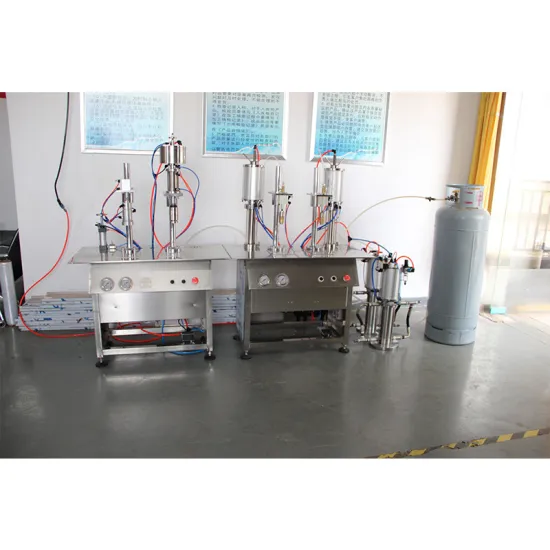Semi Automatic Oxygen Gas Fresh Air Spray Filling Machine
