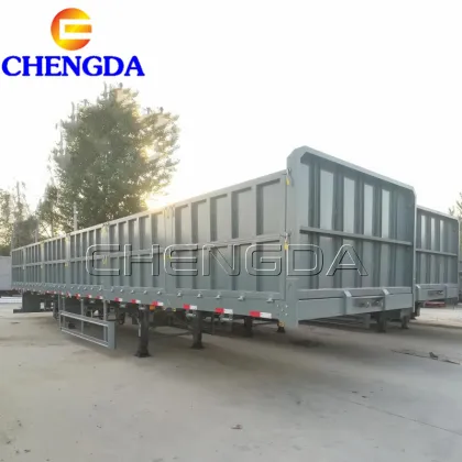 Customized 3 Axle Fence Truck Trailer with Best Price - Chengda Factory