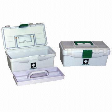 First-aid Kit, Made of Plastic