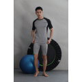 Camisa seca de roupas de ginástica de ginástica para homens