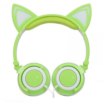 Kabelanslutna hörlurar Cat Ear Gaming Headset Barnpresenter