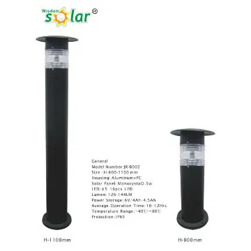 18 pcs LED outdoor solar lawn light for garden hot sales