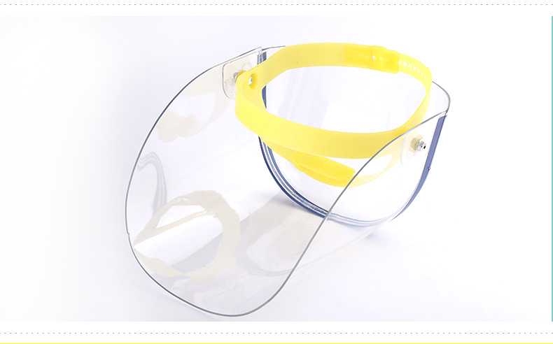 plastic face shield
