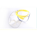 Fully enclosed plexiglass face shield