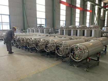Factory Price Stainless Steel Liquid Nitrogen Tank Gas Cylinder