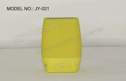 Round Smart Wireless Battery Operated Bluetooth Speakers With Microphone