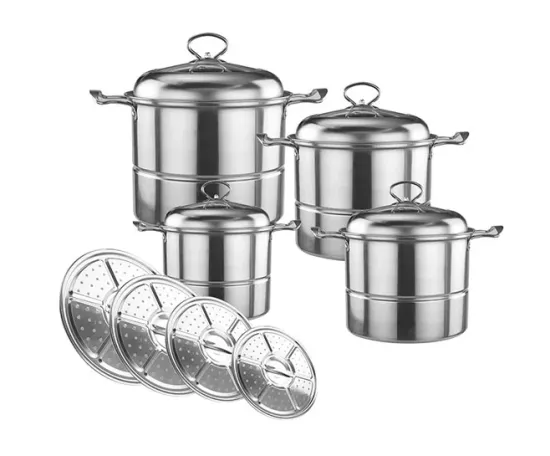 Stainless Steel Stockpot Set For Kitchen