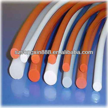 Colorful silicone solid cord