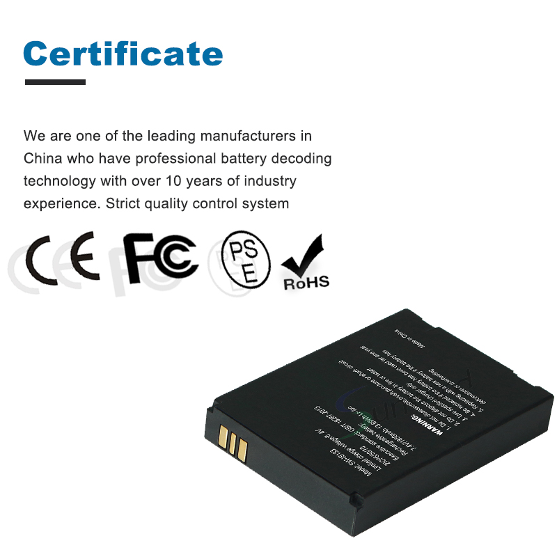 Ersatzbatterie für POS -Maschinenpax D210