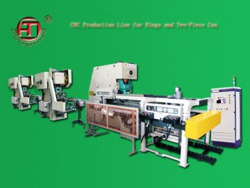 CNC Automatic Fish Canned Tin Can Making Machine