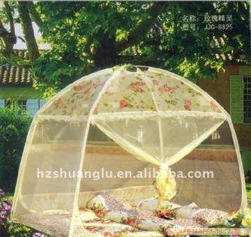 self propping mongolia mosquito net/folding mosquito net