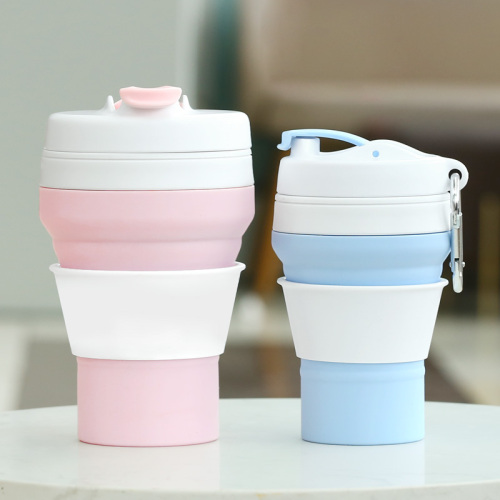 Folding Mug Cup Coffee Cup Mug Custom Collapsible Silicone Reusable