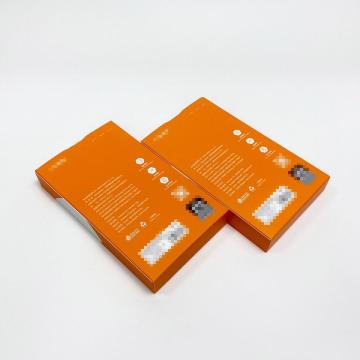 Mobile phone tempered film packaging boxes
