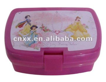 plastic two layers lunch box