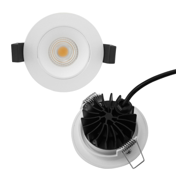 7W COB LED Circular Dimmable Downlight
