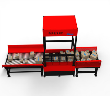 Vision-Based Parcel Singulation and Sorting Equipment for E-commerce Warehouses