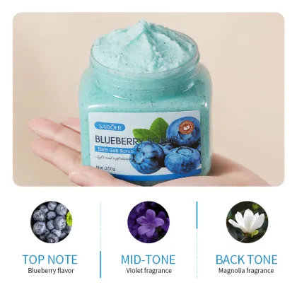 Blueberry best body scrub to remove dead skin