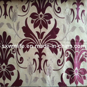 Luxury Baroque Curtain Fabric Jacquard Blackout Curtain Fabric (SXB154)